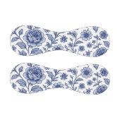 Royal Blue Rose Blumenmuster Baseball (Paneele)