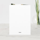 Royal Blue Rose Elegantes Romantisches Foto Hochze Einladung (Rückseite)