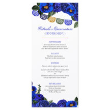 Royal Blue Rose Rustikaler Western Charra Party