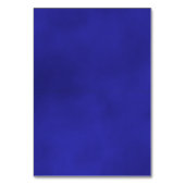 Royal Blue Rose Wedding DIY Fold Platzkarte Tischnummer (Rückseite)