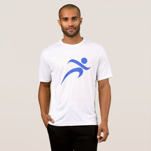 Royal Blue Running T-Shirt (Vorne ganz)