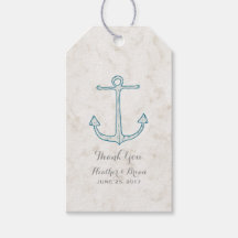 Royal Blue Rustic Anchor Wedding