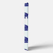 Royal Blue Sailboat Pattern Case-Mate iPhone Hülle (Rückseite / Rechts)