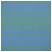 Royal Blue & Sea Green Linde/Strickmuster Stoff (Muster)