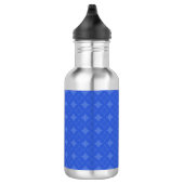 Royal Blue Shippo Muster Edelstahlflasche (Rechts)