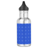 Royal Blue Shippo Muster Edelstahlflasche (Links)