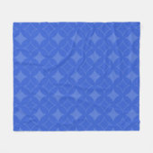Royal Blue Shippo Muster Fleecedecke (Vorderseite (Horizontal))