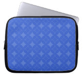 Royal Blue Shippo Muster Laptopschutzhülle (Vorderseite)