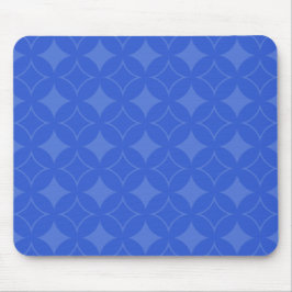 Royal Blue Shippo Muster Mousepad