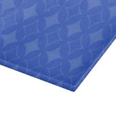 Royal Blue Shippo Muster Schneidebrett (Ecke)