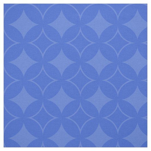 Royal Blue Shippo Muster Stoff (Muster)