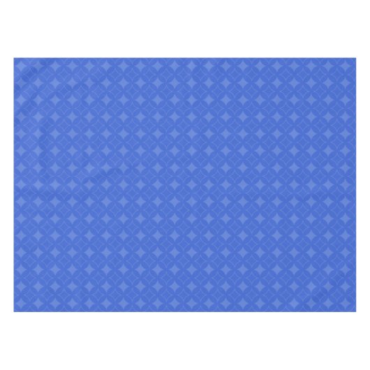 Royal Blue Shippo Muster Tischdecke (Vorderseite (Horizontal))