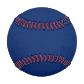 Royal Blue Solid Color Baseball (Rückseite)