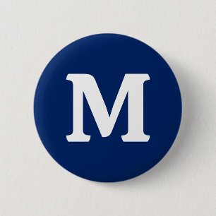 Royal Blue Solid Color Button