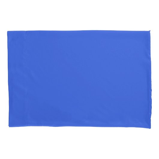 Royal Blue Solid Color | Classic | elegant Kissenbezug (Vorderseite)