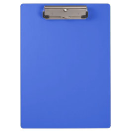 Royal Blue Solid Color | Classic | elegant Klemmbrett
