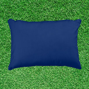 Royal Blue Solid Color Dekokissen