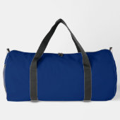 Royal Blue Solid Color Duffle Bag (Rückseite)