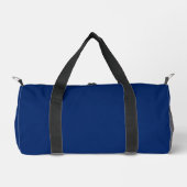 Royal Blue Solid Color Duffle Bag (Vorderseite)