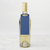 Royal Blue Solid Color Flaschenanhänger (Auf Flasche)