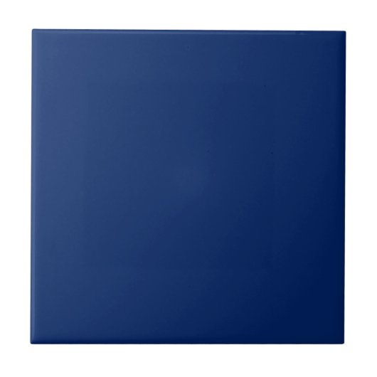 Royal Blue Solid Color Fliese (Vorderseite)