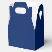 Royal Blue Solid Color Geschenkschachtel (Geöffnet)