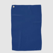 Royal Blue Solid Color Golfhandtuch (Vorderseite)