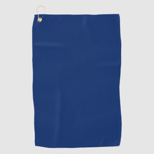 Royal Blue Solid Color Golfhandtuch (Vorderseite)