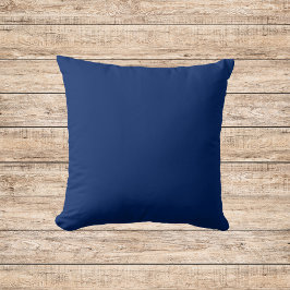 Royal Blue Solid Color Kissen