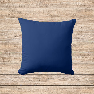 Royal Blue Solid Color Kissen