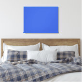 Royal Blue Solid Color Leinwanddruck (Insitu (Schlafzimmer))