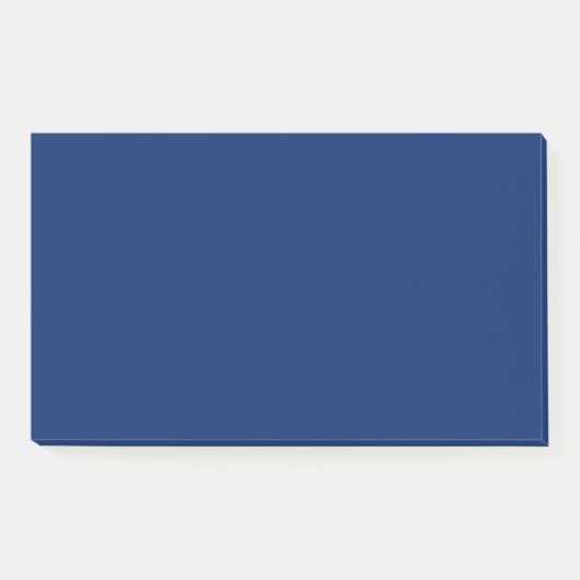 Royal Blue Solid Color Post-it Klebezettel (Vorderseite)