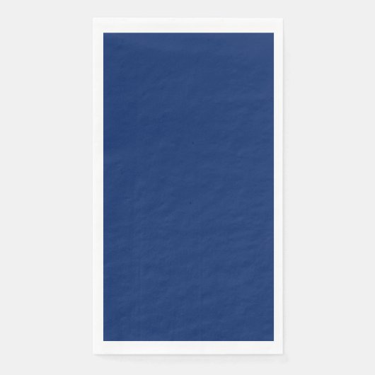 Royal Blue Solid Color Serviette (Vorderseite)