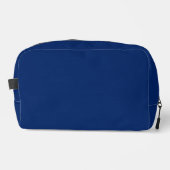 Royal Blue Solid Color Waschbeutel (Vorderseite)