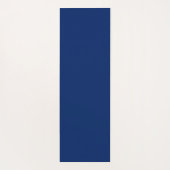 Royal Blue Solid Color Yogamatte (Rückseite)