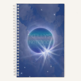 Royal Blue Star Notizblock