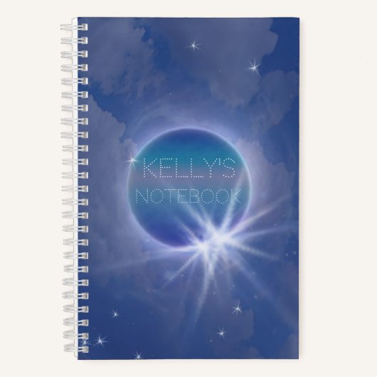 Royal Blue Star Notizblock (Vorderseite)