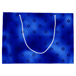 Royal Blue Star von David Hanukkah Große Geschenkt Geschenktüte