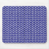 ROYAL BLUE STRICK Mouse Pad Mousepad (Vorne)