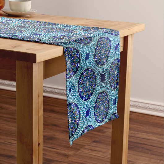 Royal Blue Table Runner Kurzer Tischläufer (Beispiel)