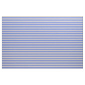 Royal Blue & Tan Striping Muster Stoff (Yard (91,4 cm))