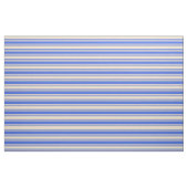 Royal Blue & Tan Striping Muster Stoff (Fat Quarter (45,7 x 55,9 cm))