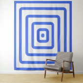 Royal Blue Target Tapestes - Anpassbar Wandteppich (Beispiel)