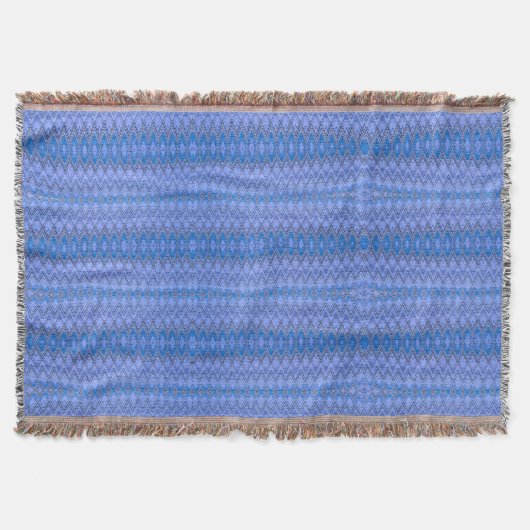 Royal Blue Throw Blanket Decke (Vorderseite)