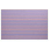 Royal Blue und Light Lachs Lines Stoff (Fat Quarter (45,7 x 55,9 cm))