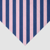 Royal Blue und Pink Stripes Seidenpapier (Ausschnitt)