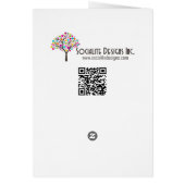 Royal Blue und Silver Blüh Vielen Dank (Hinten)