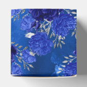 Royal Blue und Silver Floral Geschenkschachtel (Oben)