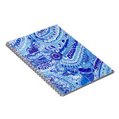 Royal Blue und White Ming Art Notizblock (Rechte Seite)