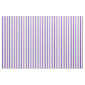 Royal Blue, Violet, Indigo & White Streifen Stoff (Fat Quarter (45,7 x 55,9 cm))